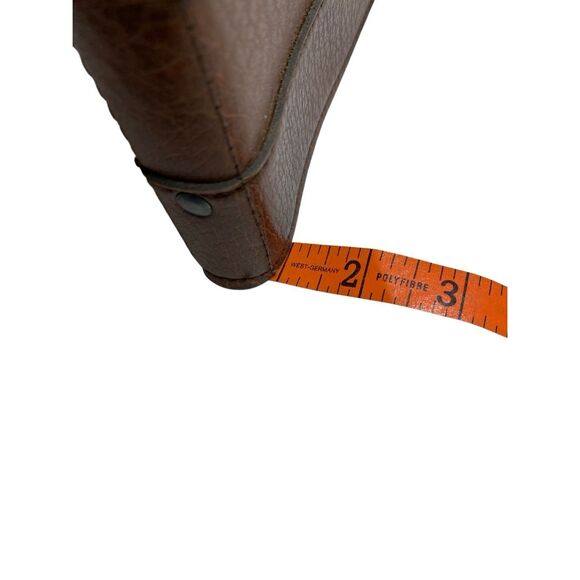 Hazel USA Brown Leather Padfolio Binder Shaklee Small Notebook Organizer Office - Picture 9 of 10